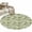 Green, variant on Red Geometric 2'x3' Washable Rug, Modern Morocco Abstract Art Non-Slip Soft Doormat Area Rugs for Entrance Bathroom Bedsides, Carpet for Kitchen Bedroom, Entryway Floor Mat