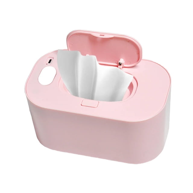 Wipe Warmer With Digital Display Large Capacity Wet Wipes Warmer Dispenser USB Powered Temperature Heating