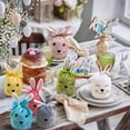thumbnail image 6 of 4 Pcs Easter Bunny Candy Drawstring Bags Velvet Cute Rabbit Ears Face Treat Bags Bunny Candy Goodie Favor Bag for Easter Party Egg Hunt Stuffer Basket Holiday Decoration, 6 of 9
