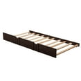 thumbnail image 5 of Full Size Daybed for Living Room/ Bedroom, Wooden Sofa Bed with Twin Size Trundle, No Box Spring Needed, 5 of 8