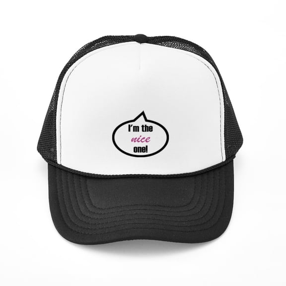 CafePress - I'm The Nice One! - Adjustable Unisex Printed Trucker Hat with Mesh Back