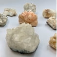 thumbnail image 2 of Apophyllite Zeolite Crystals 12 pc Flat, 2 of 7