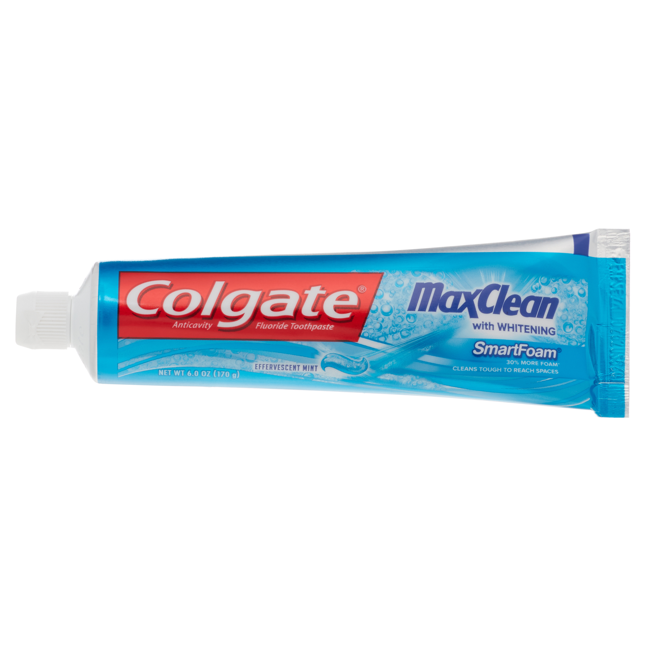 Colgate MaxClean SmartFoam Toothpaste Effervescent Mint - 6.0 Ounce (3 Pack) - image 2 of 12