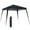 Black, variant on Outsunny 8' x 8' Pop Up Canopy Foldable Outdoor Canopy Tent w/ Bag, Black