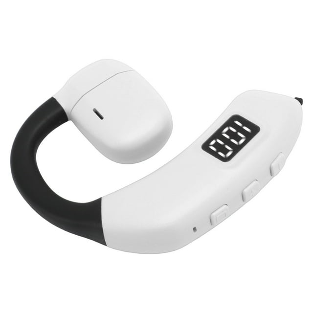 BT 5.4 No Wire Earbud, Open Ear Design, Noise Reduction with Rotatable Microphone for iOS Phones, Laptops, Running, Cycling, Hiking
