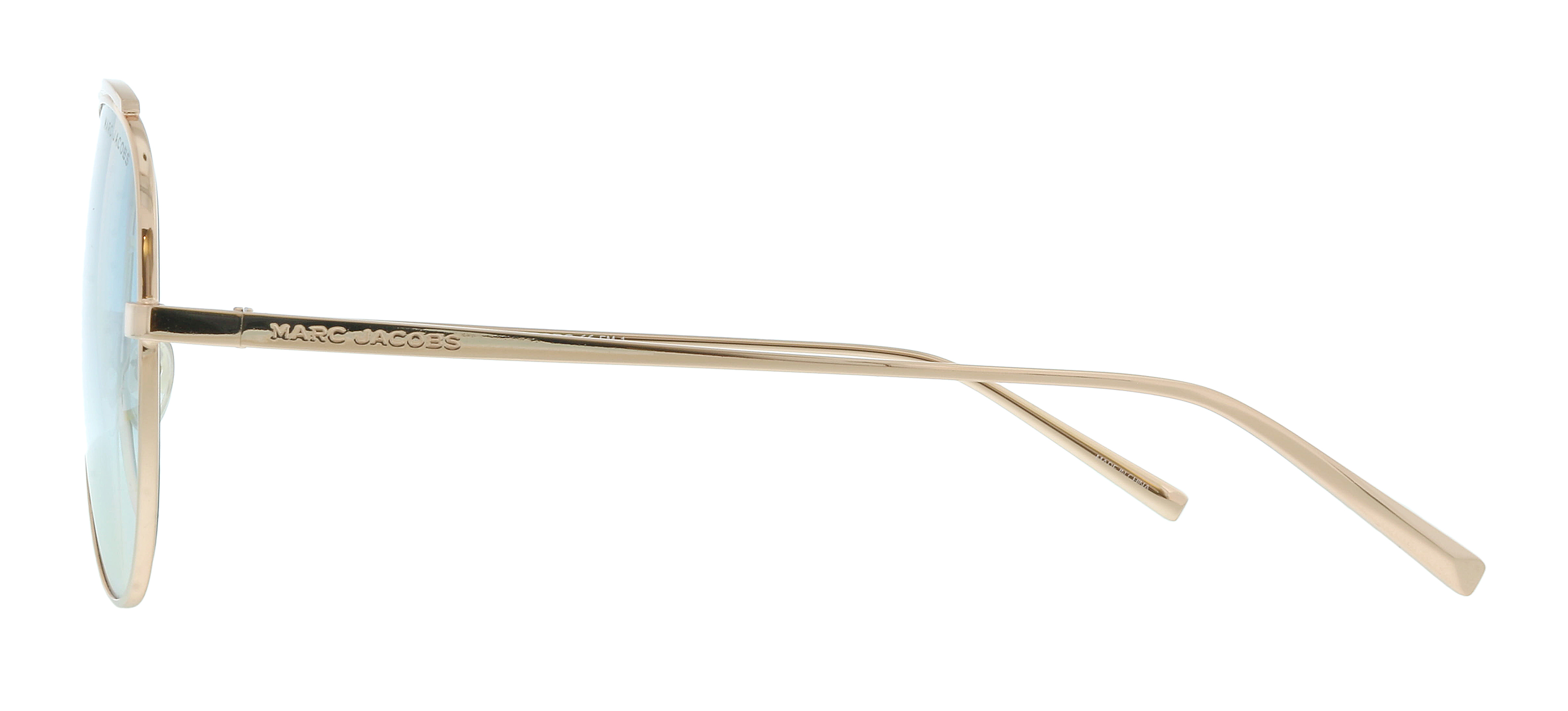 NWT Marc Jacobs Gold Aviator Sunglasses Marc Jacobs Marc 716/S 0869K Sunglasses - US main image 4