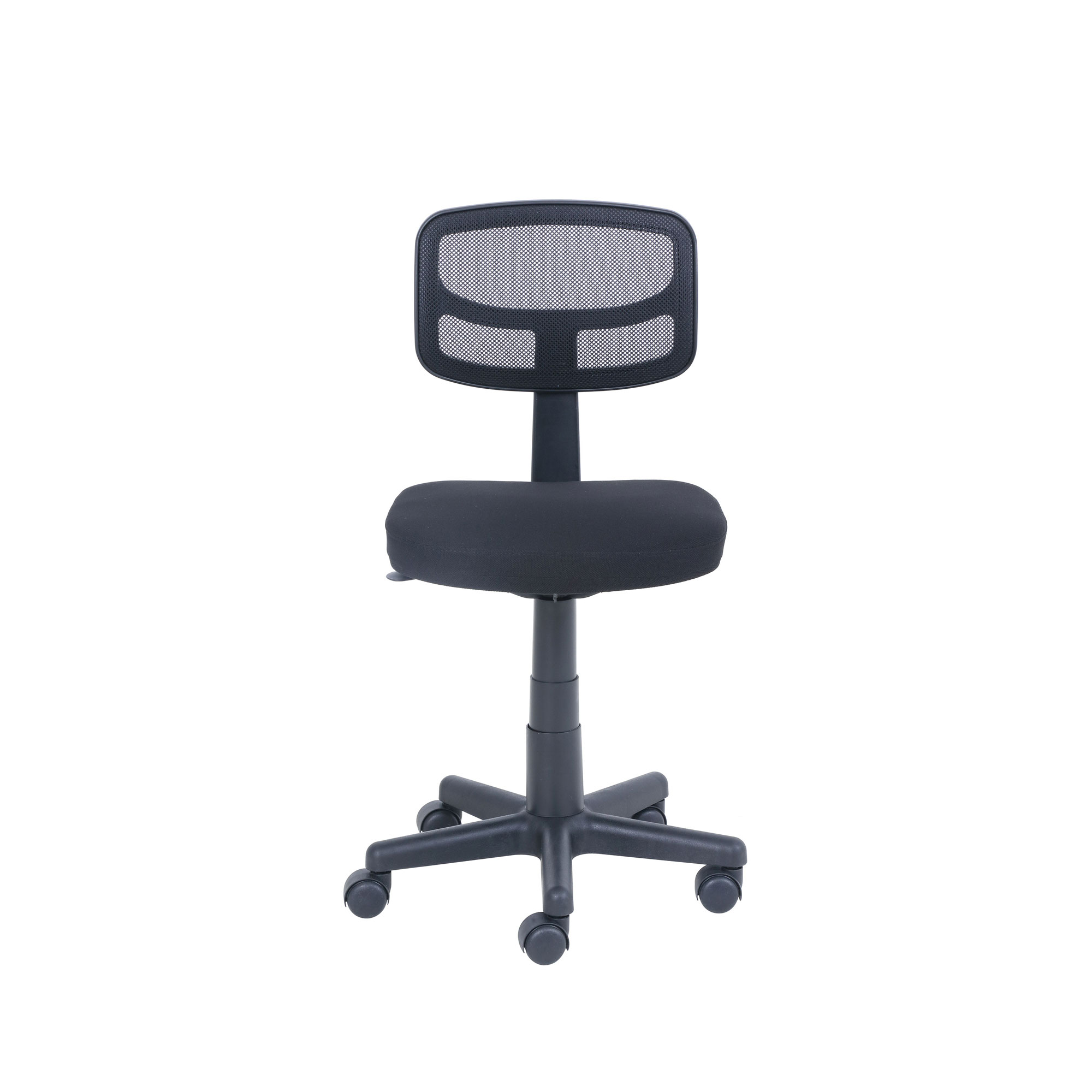 Mainstays Mesh Task Chair with Plush Padded Seat, Black photo 6