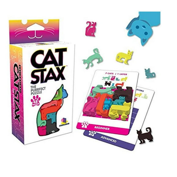 Brainwright Brain Wright CAT Stax - The Perfect Puzzle