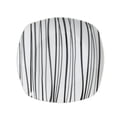 thumbnail image 2 of Tabletops Gallery 16 Piece Justin Square White Porcelain Dinnerware Set, Service for 4, 2 of 9