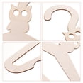 thumbnail image 4 of OULII 5Pcs DIY Blank Design Hanger For Baby Closet Organizer Clothes Drying, 4 of 6