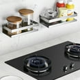thumbnail image 4 of Estantes flotantes a prueba de óxido, organizador magnético que ahorra espacio, solución de almacenamiento de pared para cocina, baño, acero inoxidable anodizado, 4 of 8