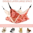 thumbnail image 2 of Charming Small Animals House For Guinea Pig, Ferret, Hamster: Soft Material Hanging Cage Toy With Wide Application, Perfect For Winter Coziness, 2 of 5
