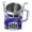A, variant on Truck Shape Coffee Mug Resin Water Cup 12oz for Home Decoration and Gift for Truck Enthusiasts Truck Mug