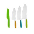 thumbnail image 1 of Juego completo de cuchillos para cortar verduras y tartas para niños de siete piezas, cuchillo de plástico para niños, cuchillo de fruta, regalo, 1 of 6