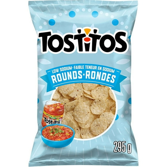 Chips tortilla Tostitos Rondes Faible teneur en sodium 295g