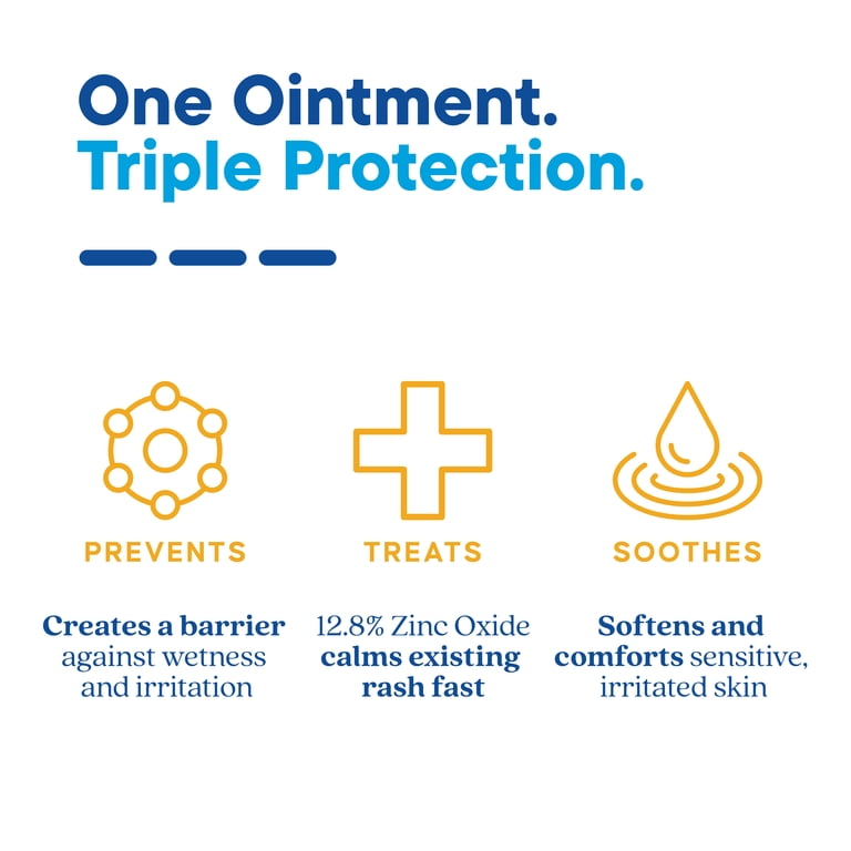 Triple Paste Diaper Rash Cream, 8 oz Medicated Ointment photo 3