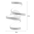 thumbnail image 4 of Lámpara Moderna LED de pared para mesita de noche pasillo dormitorio decorativa (luz cálida) Sywqhk Para estrenar, 4 of 9