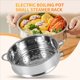 thumbnail image 4 of Rejilla de Vapor para Alimentos 20 Cm, Vaporizador Acero Inoxidable con Doble Oreja Olla Sopa, Leche, Utensilios Cocina, 4 of 5