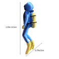 thumbnail image 2 of 2Pcs Diver Figurines Mini Swimmers Figurines Tiny Diver Model for Miniature Sand Table, 2 of 3