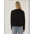 thumbnail image 4 of V-Neck Hair Braid Knit Sweater, 4 of 5