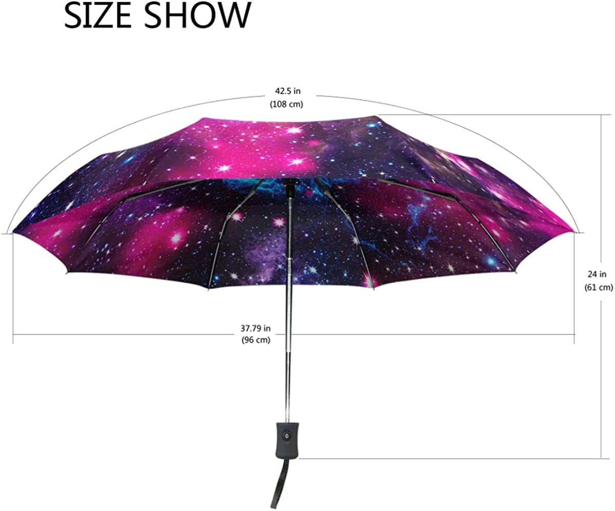 Sugar Skull Foldable Rain Umbrella Compact Parasol/Sun Umbrella