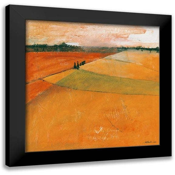 Scherk, Gabriele 12x12 Black Modern Framed Museum Art Print Titled - Landscape II