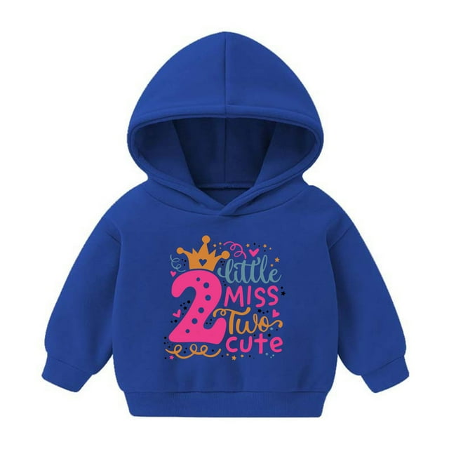 Chandails à Capuche pour Fille, Mode Fille et Garçon Hauts Décontractés à Manches Longues Sweat à Capuche Imprimé