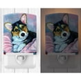 thumbnail image 2 of Corgi Puppy with pink blanket Ceramic Night Light, 2 of 2