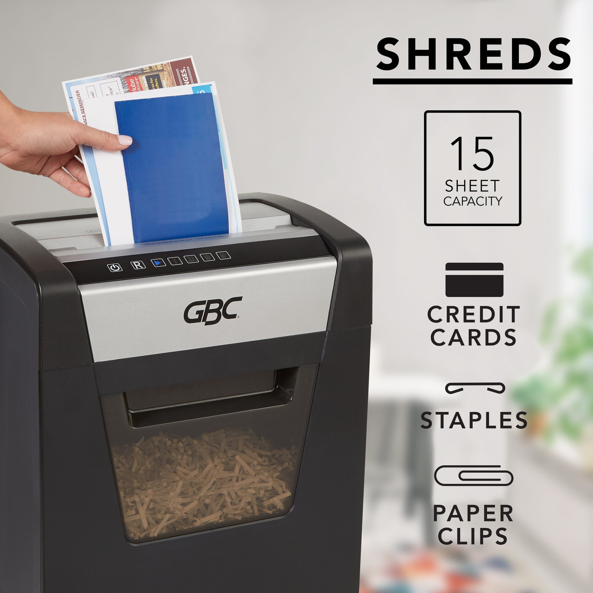 GBC ShredMaster Paper Shredder 1758500