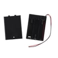 thumbnail image 5 of 2x 3-AA Slots Battery 4.5V Compartment Case Holder Plastic ON/OFF Switch + Cover, 5 of 12