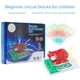 thumbnail image 3 of Kit De Experimentos De Circuito Para Niños, Conjunto De Juguetes De Circuito Educativo Para Niños De Bloques De Construcción Eléctricos Inevent FN002174-00, 3 of 6