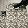 thumbnail image 4 of Ambesonne Damask Grommet Curtain, Antique Victorian Floral, 50" x 63", Army Green Cream, 4 of 6