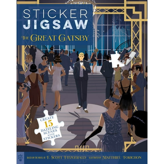Sticker Jigsaw: the Great Gatsby (Paperback)
