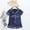 Blue, variant on Toddler Kids Baby Boys Girl Solid Pajamas Sleepwear T shirt Shorts Clothes Set Green 18-24 Months