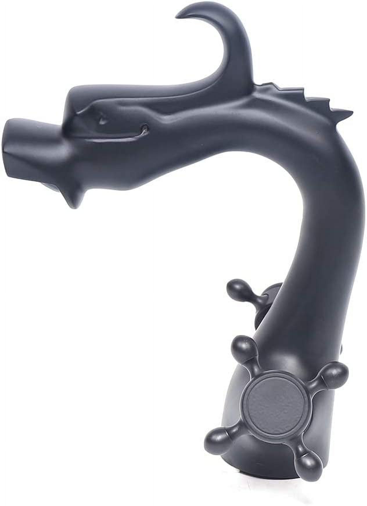 MONIPA Black Dragon Design Bathroom Basin Sink Mixer Faucet Taps Retro Kitchen Faucet Cold Hot Faucet Modern Commercial Stainless Steel Faucet