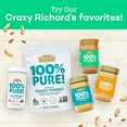 thumbnail image 3 of (Pack of 6) Crazy Richards 100% Peanuts Creamy Natural Peanut Butter, 16 oz, 3 of 9