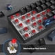 thumbnail image 2 of Teclado Mecánico para Juegos Ussixchare de 68 Teclas, Switch Rojo, Con Cable, 2 of 7