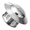 thumbnail image 3 of ziyahi Capuchon Cheminée Housse de Pluie Isolation Évent Cheminée Capuchon Extérieur 6 Couvercle Cheminée Argent 4, 3 of 6