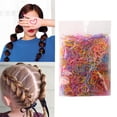 thumbnail image 2 of Bungee Hair Ties Hair Bands for Thick Hair Rubber Hair Bands Hair Elastics Ties Hair Scrunchies 5 Or Less Items for Girls Hair for Braids Hair Bands for Washing Face No Hair Ties Hair Elastic Ties, 2 of 6