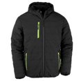 thumbnail image 1 of Result Genuine Recycled - Chaqueta Acolchada Compass para Hombre (Negro, Amarillo Lima) Result Genuine Recycled UTPC4629_blacklimegreen, 1 of 1