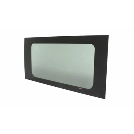 CRL 2014+ OEM Design 'All-Glass' Look Ram ProMaster Van Fixed Passenger Sliding Door Replacement for OEM Glass 136