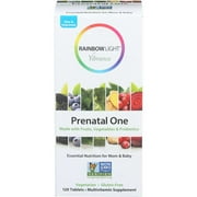 Rainbow Light Vibrance Prenatal One Multivitamin Tablet - 120 Count Per Pack -- 1 Each