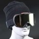 thumbnail image 2 of Gafas de esquí cilíndricas grandes antivaho de doble capa para hombres y mujeres, equipo de esquí, gafas de esquí, gafas de nieve, color naranja, 2 of 5