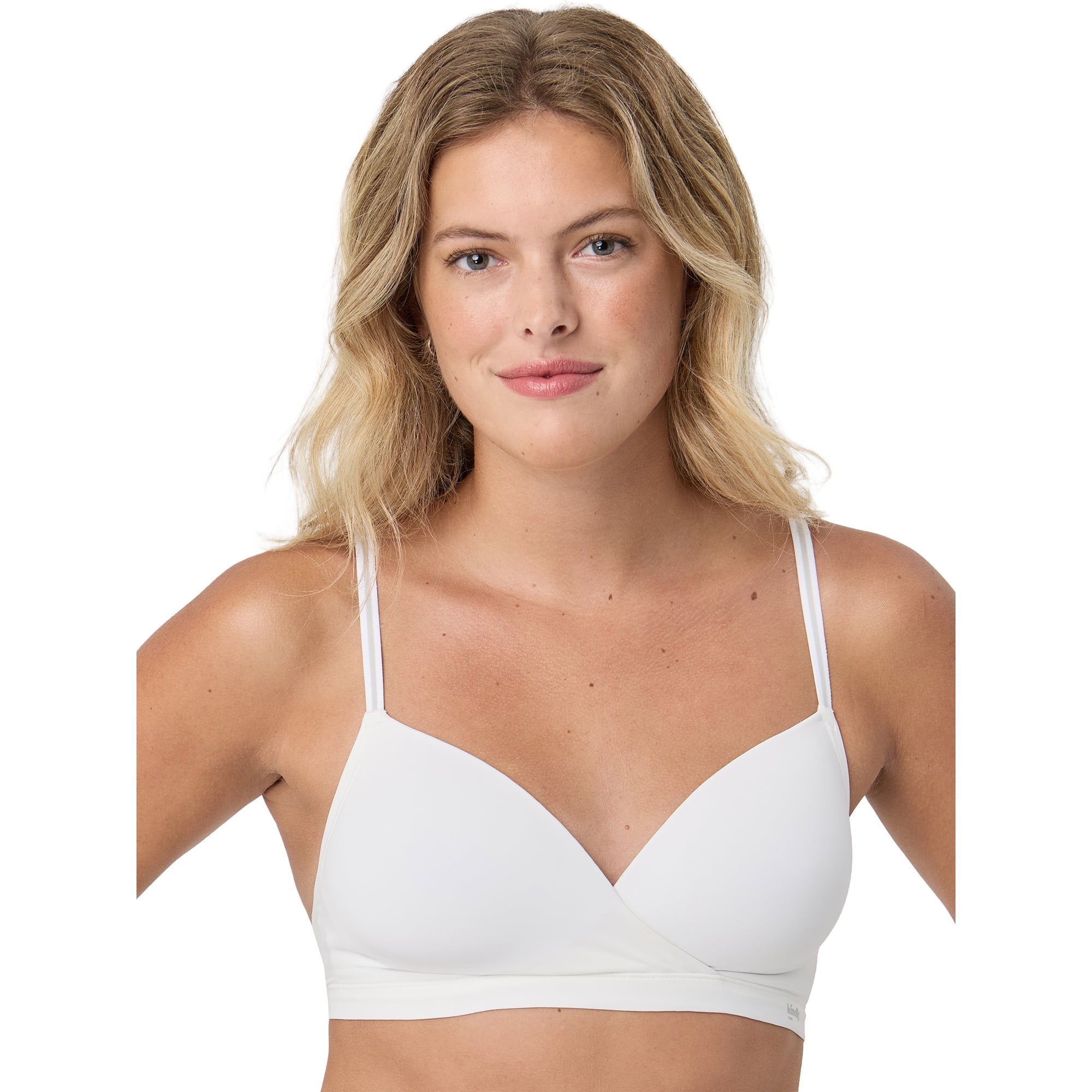 Kindly Yours Women's So Comfy Lightly Lined Micro Wire-Free Bra, Sizes S-XXXL