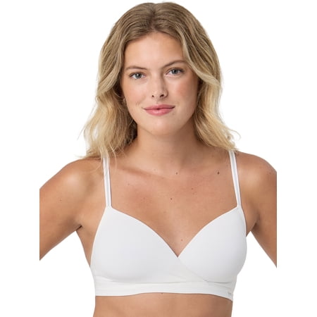 Kindly Yours Women's So Comfy Lightly Lined Micro Wire-Free Bra, Sizes S-XXXL