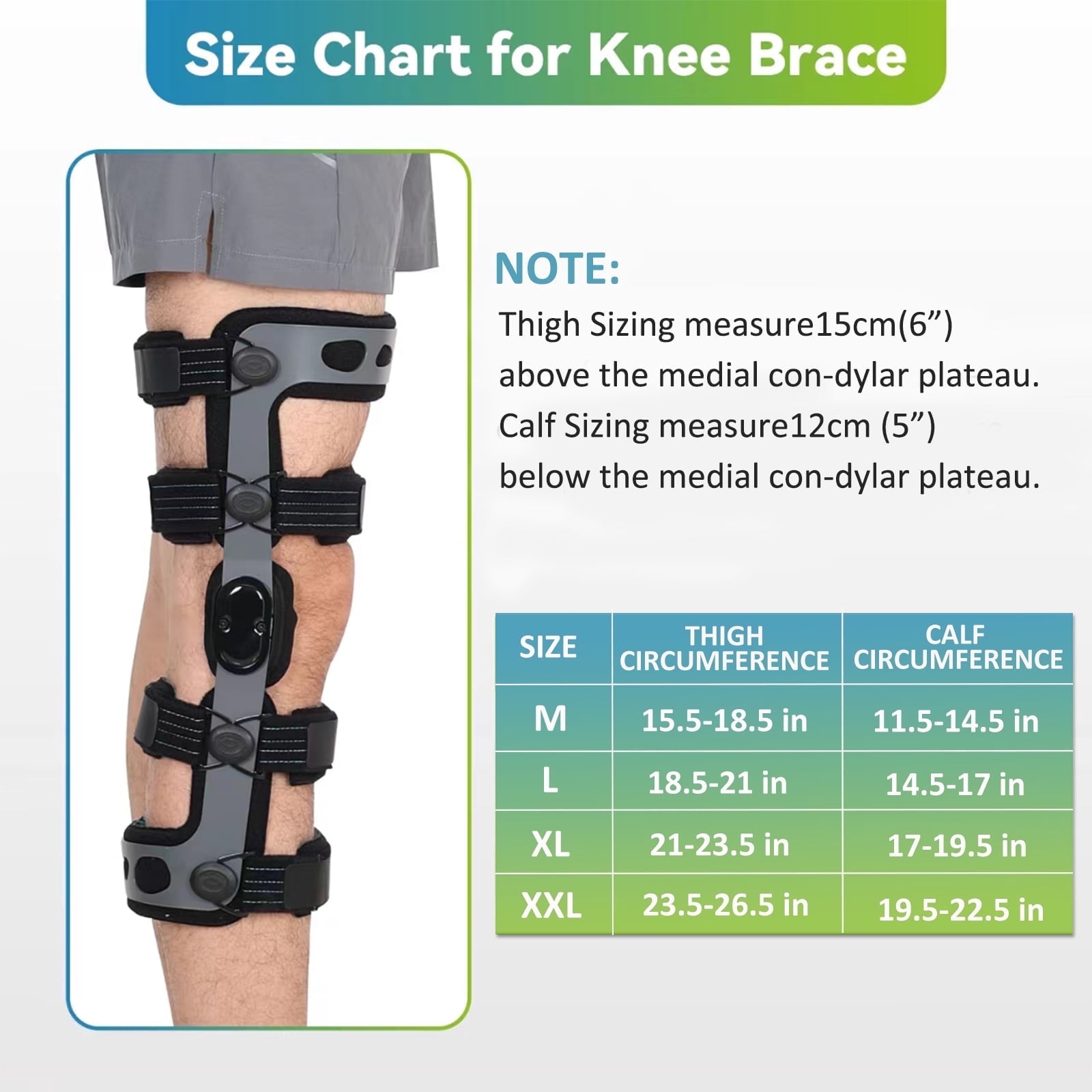 Orthomen ACL Knee Brace for Arthritis (OA) & Preventive Protection & Relief, Ligament Injuries, Sports Injuries-Men & Women (XL-Left)