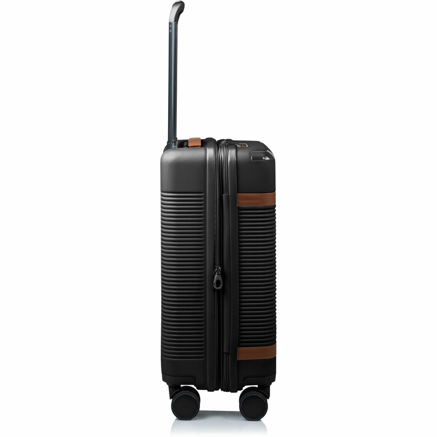 CHAMPS Vintage III Collection, 3-piece Hardside Luggage set, Black