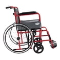 thumbnail image 2 of Silla De Ruedas De Lujo Plegable Compacta Todo Terreno Medical Store Rojo Medical Store SR809FRMS, 2 of 8