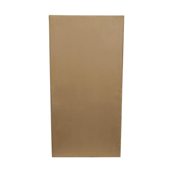ATS Acoustics Corner Bass Trap Low Range Frequency Sound Absorbing Microsuede Studio Acoustic Panel 24" x 48" x 13" (Camel)