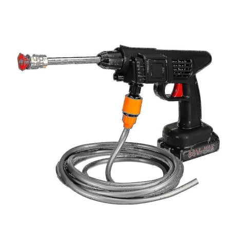 60 Bar 1500w Cordless High Pressure Car Washer Rechargeable Electric Water Foam Machine Compatible Battery